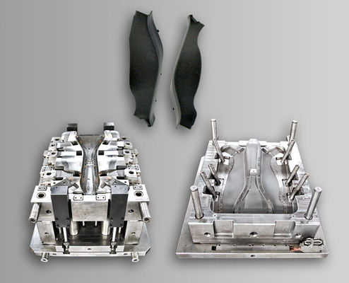 acheter Fabrication de moules d'injection de plastique automobile personnalisé usine de moulage pour deux cavités PC/ABS/PP/POM Matériau noir online manufacture