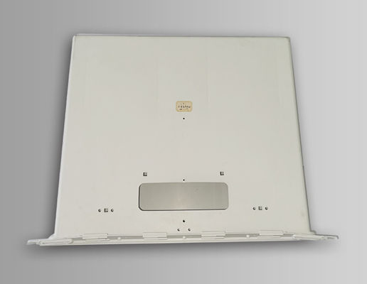 Machine à injection de forme de moule d'appareil électroménager emballé dans un boîtier en bois pour le sèche-cheveux couverture arrière