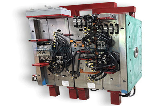 Compatibilité des machines de moulage par injection par rapport à l'usine de moulage avec une haute durabilité PC/ABS/PP/TPE Production de résine dans les machines d'injection 2K haïtiennes