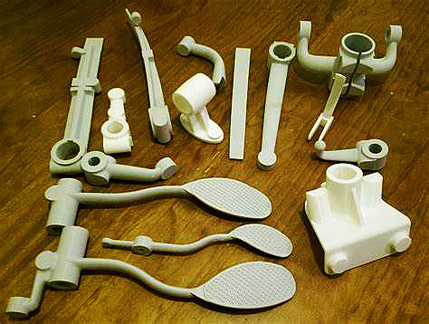 Prototype de moule pour portes sous-marines en acier / aluminium tout en résine plastique