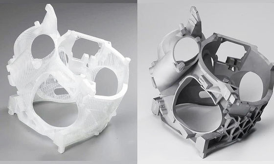 Prototype d'outillage de taille de moule sur mesure avec portes sous-marines